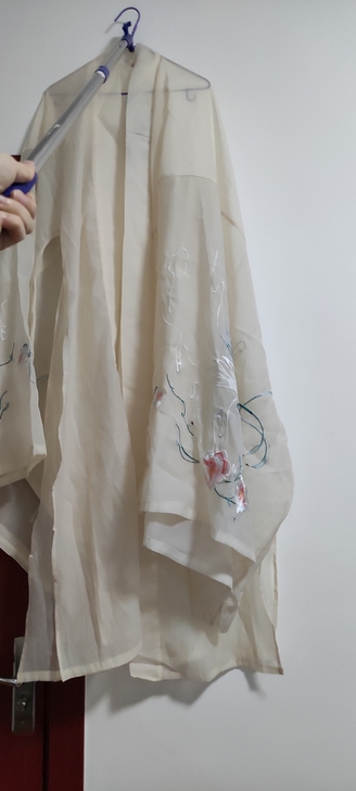 山茶丨如梦霓裳汉服女薄款大袖衫超仙气绣花原...