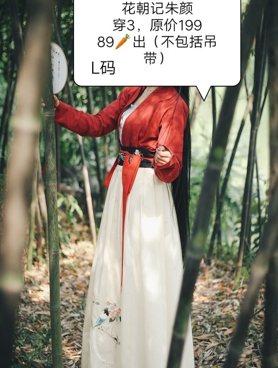 花朝记朱颜全套 绣花宋制汉服L