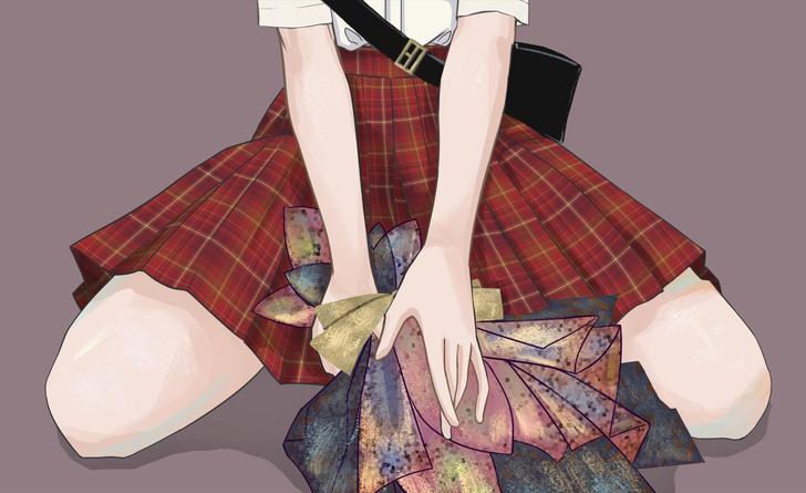 （领带）暗燃星火原创JK制服绿##amp；...