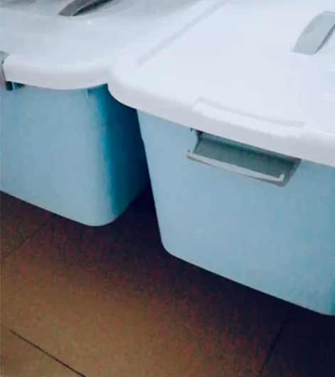 买一送一包邮家居透明收纳箱塑料大号杂物食品...
