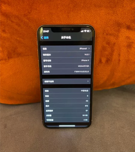 iPhone X三网通、屏幕原装、电池原装...