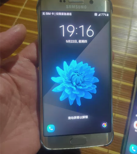 三星三星s6edge手机,一代机神指纹,很...