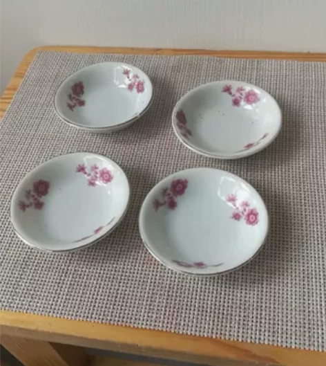 老货旧货小碟子调色盘。二手商品请慎拍，谢谢...