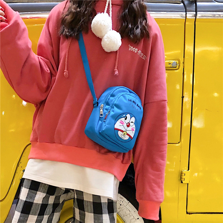 八成新可爱小包包女2018新款潮韩版百搭学...