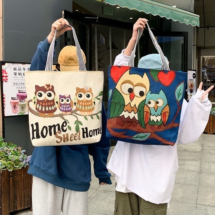 店铺不开了，处理帆布包日系原宿ins帆布包...