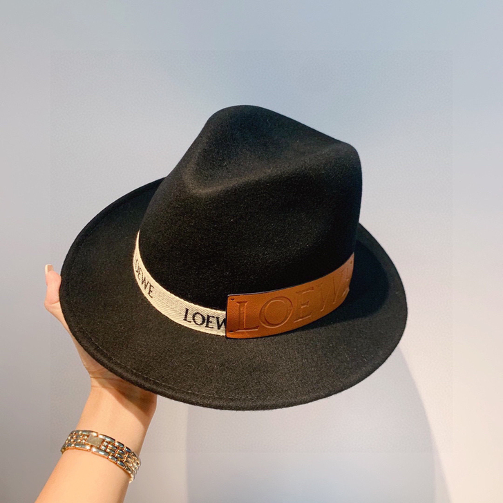 罗意威LOEWE帽子, 黑色礼帽,盆帽,渔...
