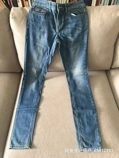 zara牛仔裤修身款 zara牛仔裤，95...