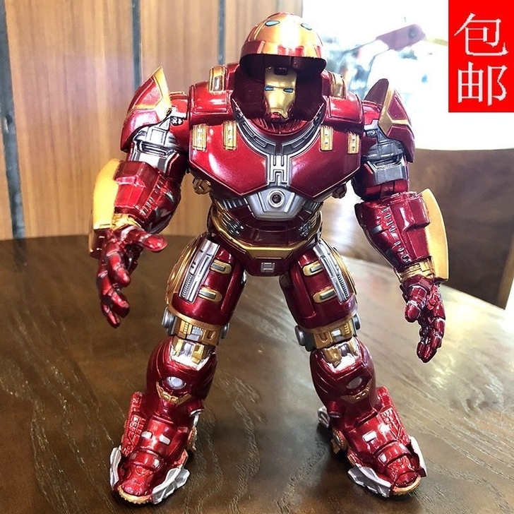 复仇者联盟4 二代反浩克装甲钢铁侠MK44...