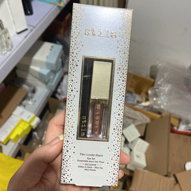 清仓 stila眼影套盒 眼影+眼线