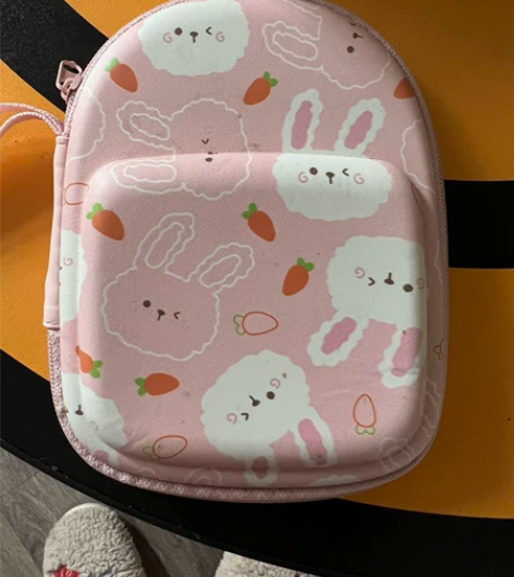 佛系出自用智能降噪粉色运动耳机 配收纳包，...