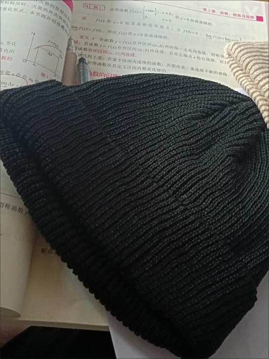 ins针织毛线帽帽子秋冬圆顶保暖短款瓜皮帽...