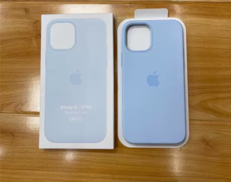 色手机壳液态硅胶12手机壳【MagSafe...