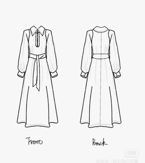 代画服装款式图 感兴趣的话点“我想要”和我...