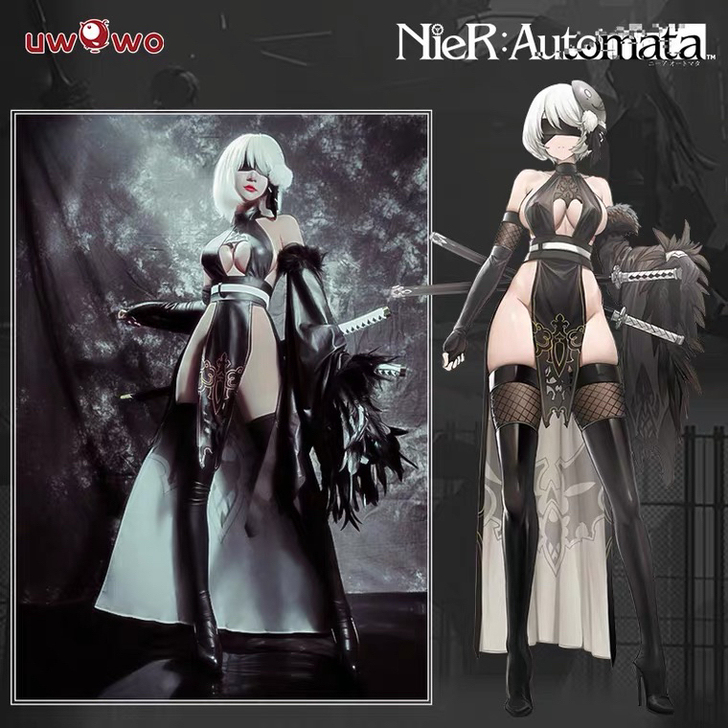悠窝窝尼尔机械纪元cosplay服装女2B...