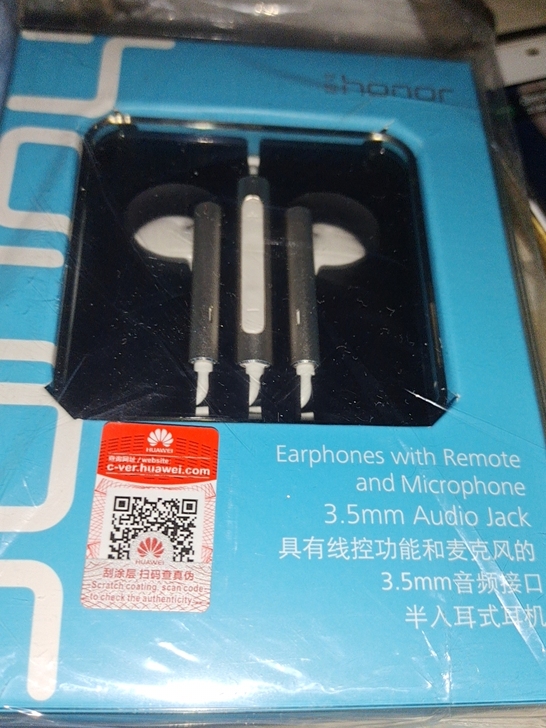 honor/荣耀am116耳机，全新未拆封...