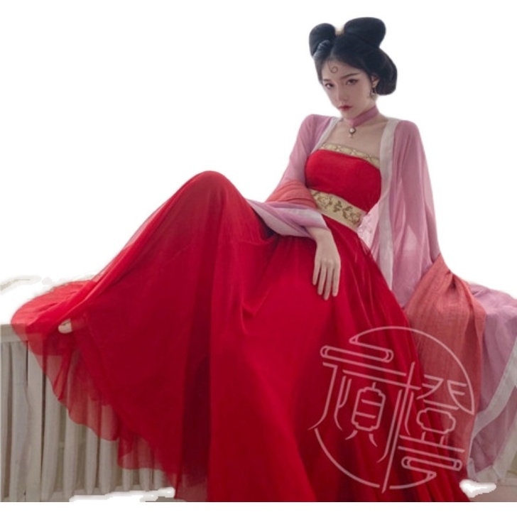 忆惜诺 民族装舞台装。全套妲己仿妆,假发耳...