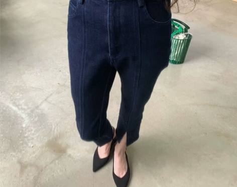 微喇叭牛仔裤女2022年新款小个子修身小脚...