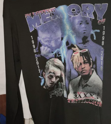 xxxtentacion连帽卫衣 嘻哈说唱...