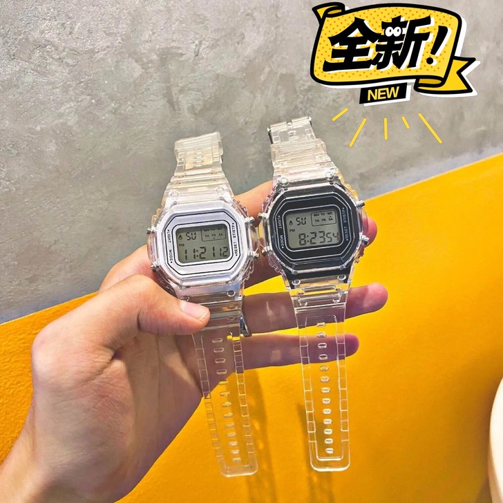 【ins风小方块电子表】