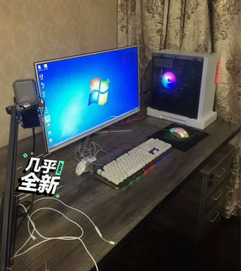 二手电脑转让 整套台式机电脑,联想办...