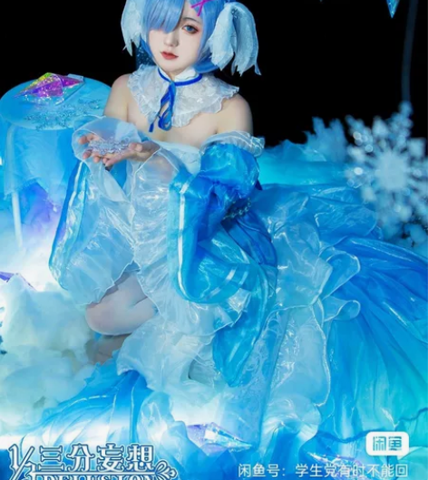 【急出】icos家蕾姆冰晶礼服全套 衣服+...