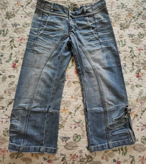 ONLY牛仔短裤,155/60A,商场正品...