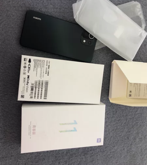小米11青春版 黑色 8+128G 机器全...