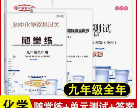2023初中化学双基过关随堂练单元测试答案...