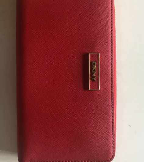 正品95成新DKNY女士钱包 95新DKN...
