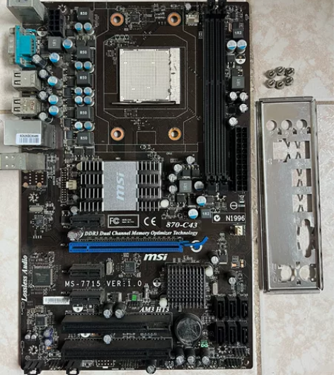 微星870-C43主板,AMD架构大板,正...