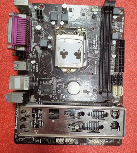 技嘉GA-H81M-DS2主板 无...
