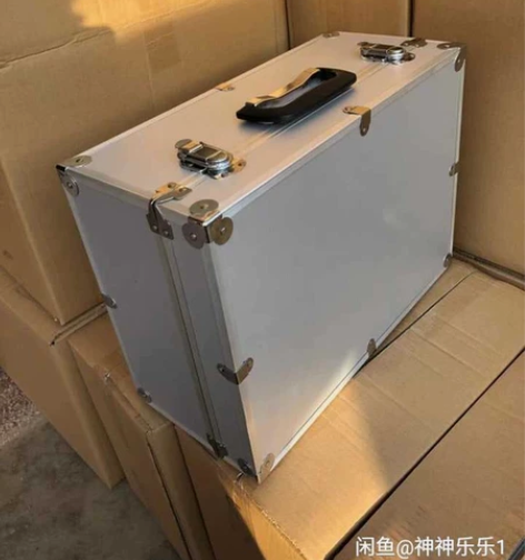 手提工具箱铝合金工具箱仪器设备收纳箱,图片...