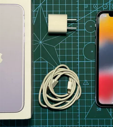 iPhone 11 128G 国行紫色 日...