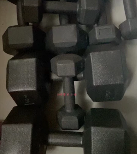 全新未拆封六角哑铃特价包邮出~ 六角哑铃男...