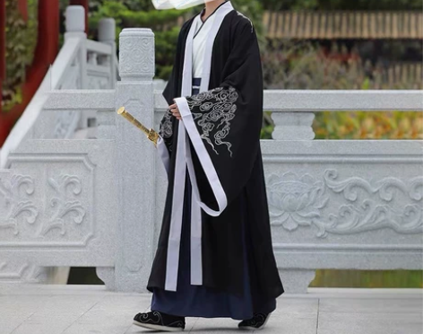 汉服自出~男古风男士汉元素中国风成人古装,...