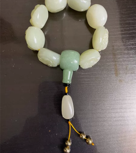玉雕八仙手串 感兴趣的话点“我想要”和我私...