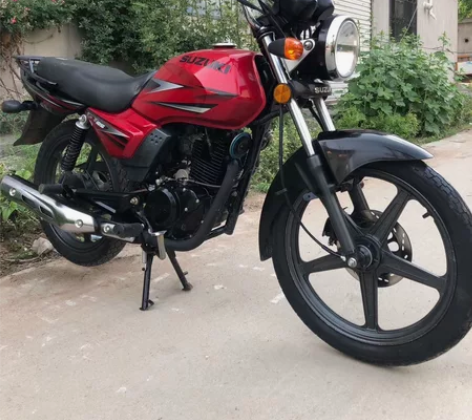 运动款铃木Gt125,二手摩托车全车原版细...