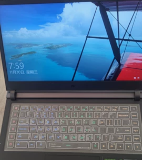 官网买的小米游戏本i7 7700,1T固...