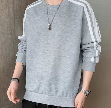 HLA/海澜之家潮牌男士圆领卫衣春秋季宽松...