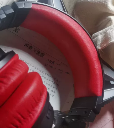 妖舞耳机,半包邮 正常老化现象横梁断裂功能...