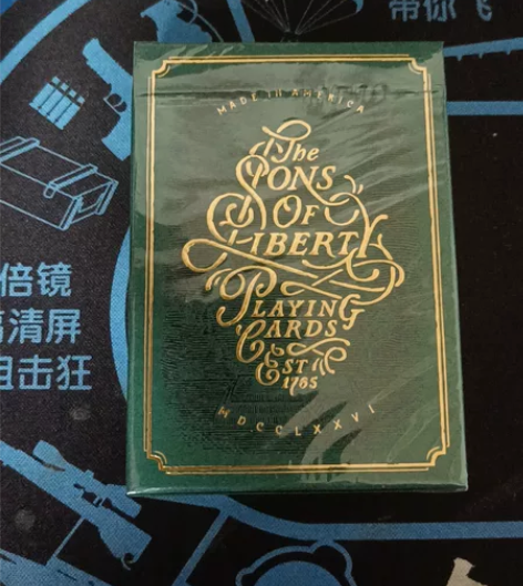 DD自由之子 花切扑克牌 收藏牌 全新未拆...