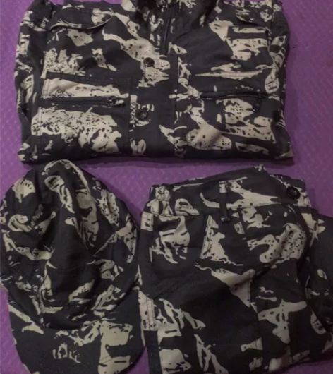 160码L码迷彩服盾郎衣服裤子帽子全套,学...