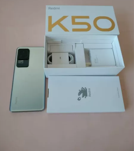 红米k50 12+256g 小米手机 银迹...