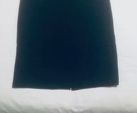 女裙纯棉中长款一步裙M码 后面开一点 适合...
