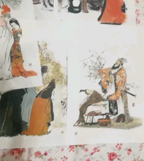 戴敦新绘三国演义群雄逐鹿253幅插图工笔章...