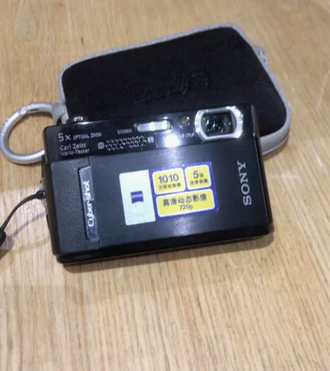 索尼DSC-T500数码CCD相机，99新...