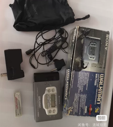 SONY索尼磁带FX655随身听,一代人的...