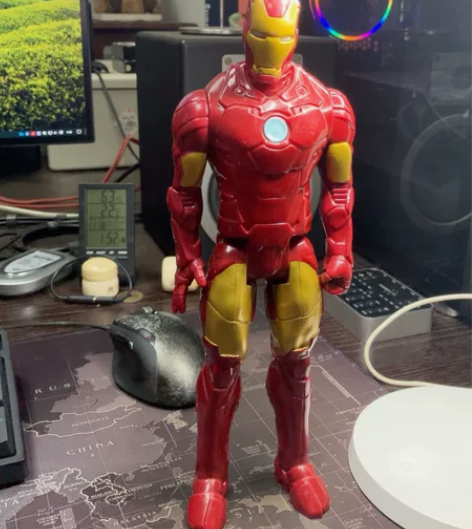 钢铁侠手办 漫威正品 孩之宝出品 摆件 成...