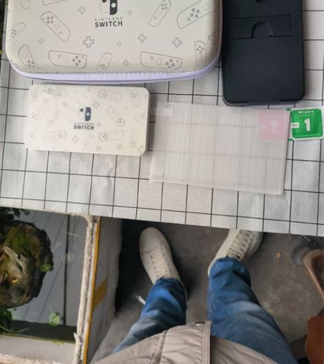 包邮SwitchOLED收纳盒卡带收纳盒支...