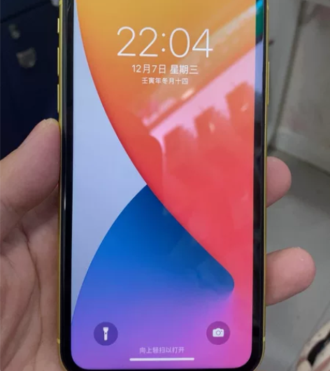 苹果11 国行正品 128G 原板无修 黄...